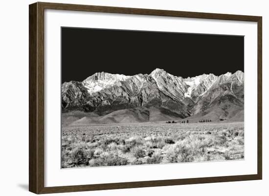 Sierra Nevada Mountains I BW-Douglas Taylor-Framed Photographic Print