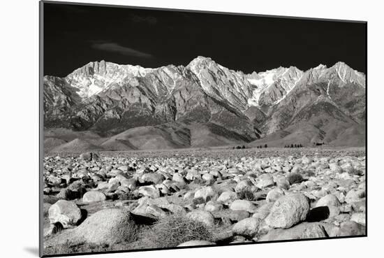 Sierra Nevada Mountains II BW-Douglas Taylor-Mounted Photographic Print