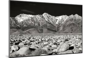 Sierra Nevada Mountains II BW-Douglas Taylor-Mounted Photographic Print