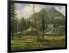 Sierra Nevada Mountains-Albert Bierstadt-Framed Giclee Print