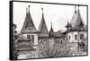 Sierre Rooftops, Switzerland, 2012-Vincent Alexander Booth-Framed Stretched Canvas