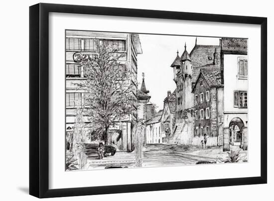 Sierre, Switzerland, 2012-Vincent Alexander Booth-Framed Giclee Print