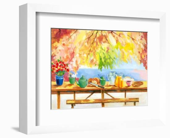 Siesta II-N^ Criville-Framed Art Print