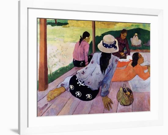 Siesta-Paul Gauguin-Framed Giclee Print