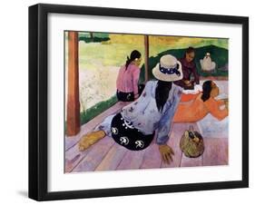 Siesta-Paul Gauguin-Framed Giclee Print