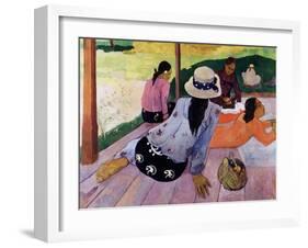 Siesta-Paul Gauguin-Framed Giclee Print