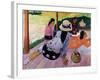 Siesta-Paul Gauguin-Framed Giclee Print