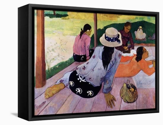 Siesta-Paul Gauguin-Framed Stretched Canvas