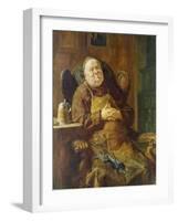 Siesta-Eduard Grutzner-Framed Giclee Print