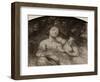 Sieste champêtre-Gustave Courbet-Framed Giclee Print