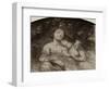 Sieste champêtre-Gustave Courbet-Framed Giclee Print