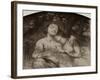 Sieste champêtre-Gustave Courbet-Framed Giclee Print