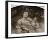 Sieste champêtre-Gustave Courbet-Framed Giclee Print