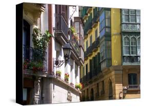 Siete Calles Area, Bilbao, Basque Country, Spain-Alan Copson-Stretched Canvas