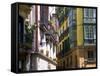 Siete Calles Area, Bilbao, Basque Country, Spain-Alan Copson-Framed Stretched Canvas