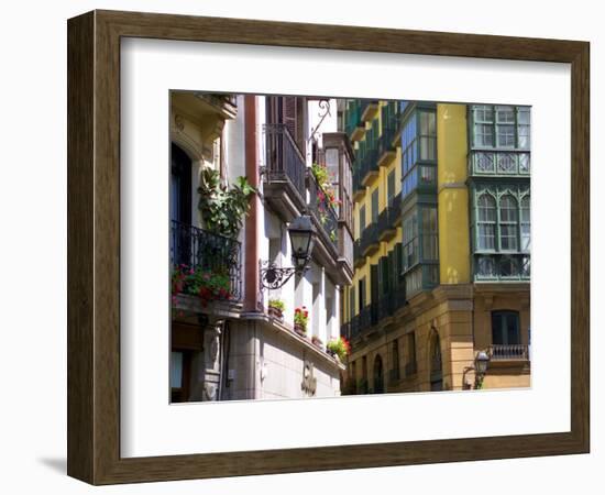 Siete Calles Area, Bilbao, Basque Country, Spain-Alan Copson-Framed Photographic Print