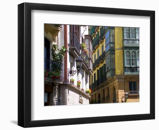 Siete Calles Area, Bilbao, Basque Country, Spain-Alan Copson-Framed Photographic Print