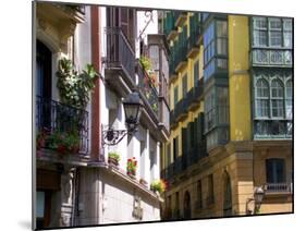 Siete Calles Area, Bilbao, Basque Country, Spain-Alan Copson-Mounted Photographic Print