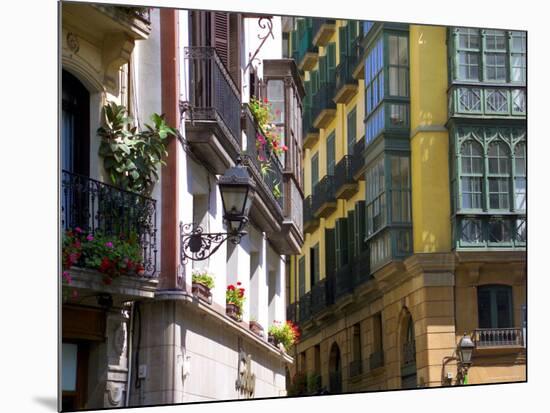 Siete Calles Area, Bilbao, Basque Country, Spain-Alan Copson-Mounted Photographic Print