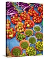 Sigatoka Produce Market, Sigatoka, Coral Coast, Viti Levu, Fiji, South Pacific-David Wall-Stretched Canvas