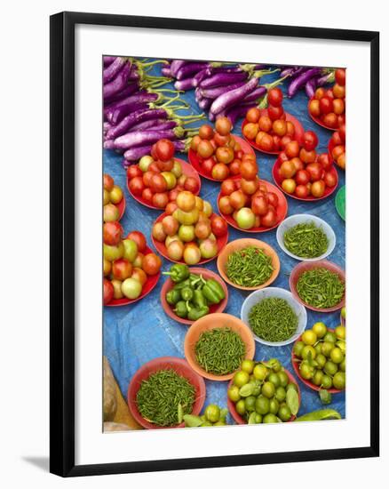 Sigatoka Produce Market, Sigatoka, Coral Coast, Viti Levu, Fiji, South Pacific-David Wall-Framed Photographic Print