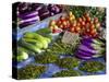 Sigatoka Produce Market, Sigatoka, Coral Coast, Viti Levu, Fiji, South Pacific-David Wall-Stretched Canvas