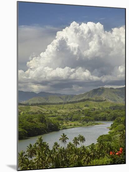 Sigatoka River, Lower Sigatoka Valley, Coral Coast, Viti Levu, Fiji, South Pacific-David Wall-Mounted Photographic Print