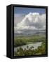 Sigatoka River, Lower Sigatoka Valley, Coral Coast, Viti Levu, Fiji, South Pacific-David Wall-Framed Stretched Canvas