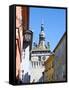 Sighisoara, UNESCO World Heritage Site, Romania, Europe-Michael Runkel-Framed Stretched Canvas