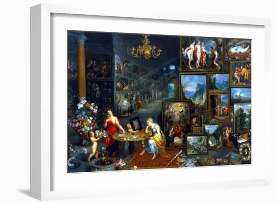 Sight and Smell-Jan Brueghel the Elder-Framed Giclee Print