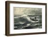 Sighting of "The Flying Dutchman" Raises False Hopes for a Boatload of Shipwreck Survivors-Hermann Hendrich-Framed Photographic Print