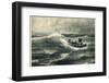 Sighting of "The Flying Dutchman" Raises False Hopes for a Boatload of Shipwreck Survivors-Hermann Hendrich-Framed Photographic Print