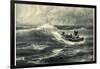 Sighting of "The Flying Dutchman" Raises False Hopes for a Boatload of Shipwreck Survivors-Hermann Hendrich-Framed Photographic Print