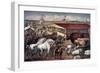 Sights at the Fair Ground-Currier & Ives-Framed Giclee Print