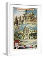Sights of India-null-Framed Giclee Print
