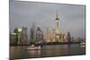 Sightseeing Dinner Boat on River, Shanghai, China-Cindy Miller Hopkins-Mounted Photographic Print