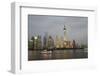 Sightseeing Dinner Boat on River, Shanghai, China-Cindy Miller Hopkins-Framed Photographic Print