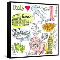 Sightseeing In Italy-Alisa Foytik-Framed Stretched Canvas