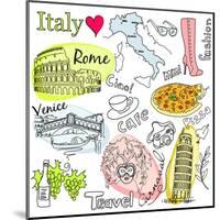 Sightseeing In Italy-Alisa Foytik-Mounted Art Print