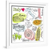 Sightseeing In Italy-Alisa Foytik-Framed Art Print