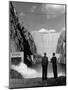 Sightseers Enjoying the Magnificent Power of Boulder Dam-Alfred Eisenstaedt-Mounted Photographic Print