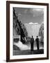 Sightseers Enjoying the Magnificent Power of Boulder Dam-Alfred Eisenstaedt-Framed Photographic Print