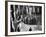 Sightseers Gaping Up at the Sculpture of Great Senators in the US Capitol Building's Hall of Fame-Margaret Bourke-White-Framed Photographic Print