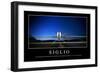 Sigilo. Cita Inspiradora Y Póster Motivacional-null-Framed Photographic Print