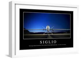 Sigilo. Cita Inspiradora Y Póster Motivacional-null-Framed Photographic Print