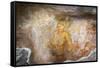 Sigiriya (Lion Rock) Frescoes or Ancient Wall Paintings-Charlie-Framed Stretched Canvas