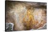 Sigiriya (Lion Rock) Frescoes or Ancient Wall Paintings-Charlie-Stretched Canvas