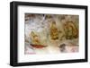 Sigiriya (Lion Rock) Frescoes or Ancient Wall Paintings-Charlie-Framed Photographic Print