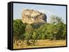 Sigiriya (Lion Rock), UNESCO World Heritage Site, Sri Lanka, Asia-Jochen Schlenker-Framed Stretched Canvas