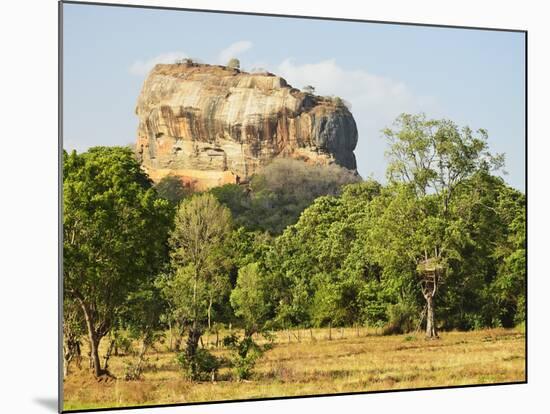 Sigiriya (Lion Rock), UNESCO World Heritage Site, Sri Lanka, Asia-Jochen Schlenker-Mounted Photographic Print